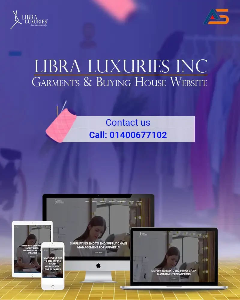 Garments and Buying House Website Solution